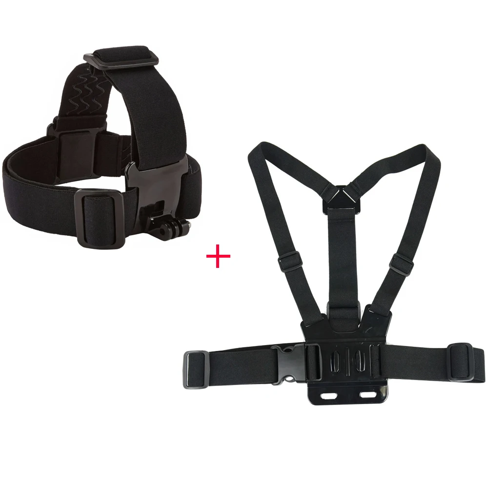 

Adjustable Chest Strap & Head Strap For Sjcam mi gopro hereo Sports Action camera