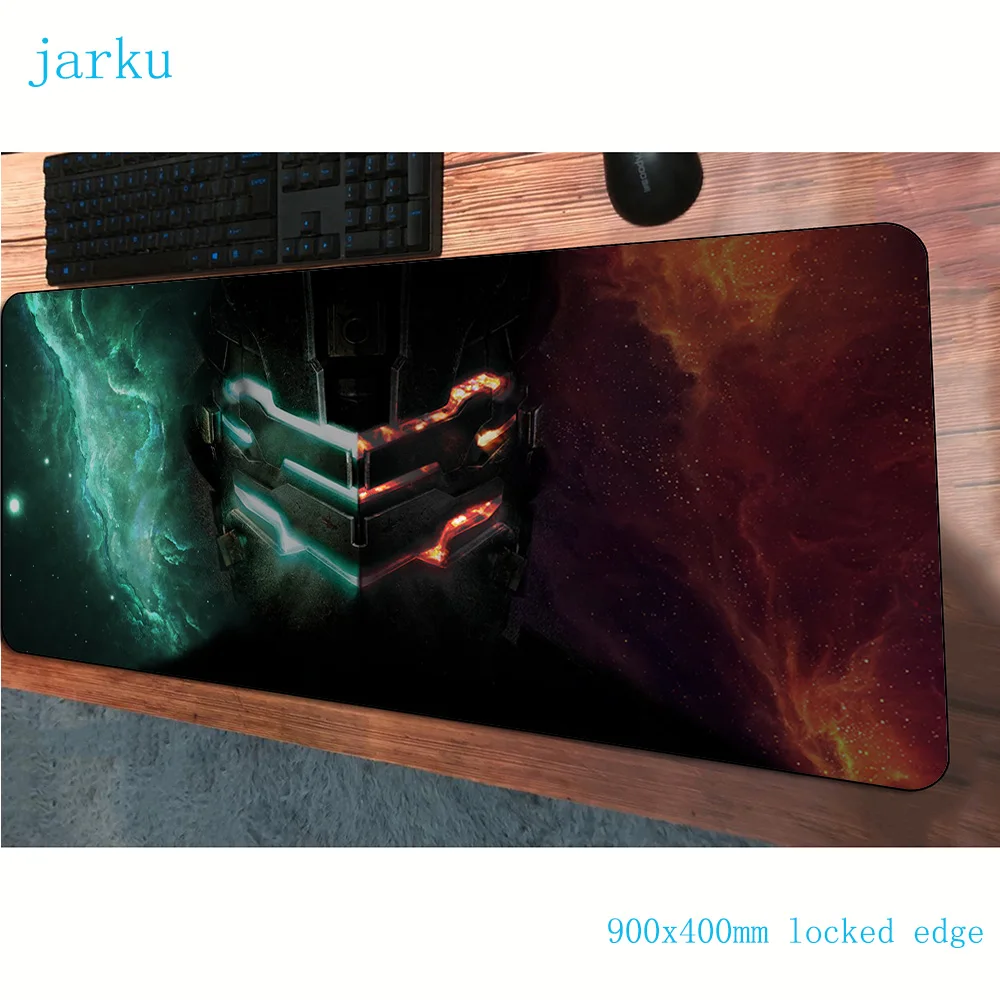 Игровой коврик для мыши dead space 900x400x3 мм лучший большой геймер компьютерный стол