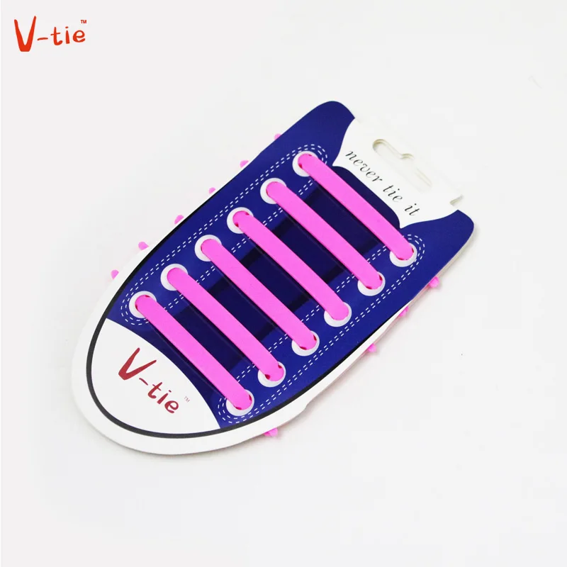 

Suit 1-50 Sets Girl Solid Pink Creative Flexible Arrow-shaped Design Unisex Athletic No Tie Shoelaces Elastic Silicone Shoe Lace