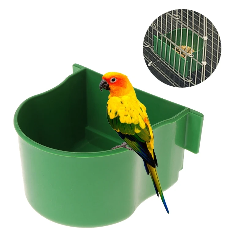 Кормушка для птиц, вода, питание, клетка для попугая, пластиковая поилка для голубя, устройство#0725