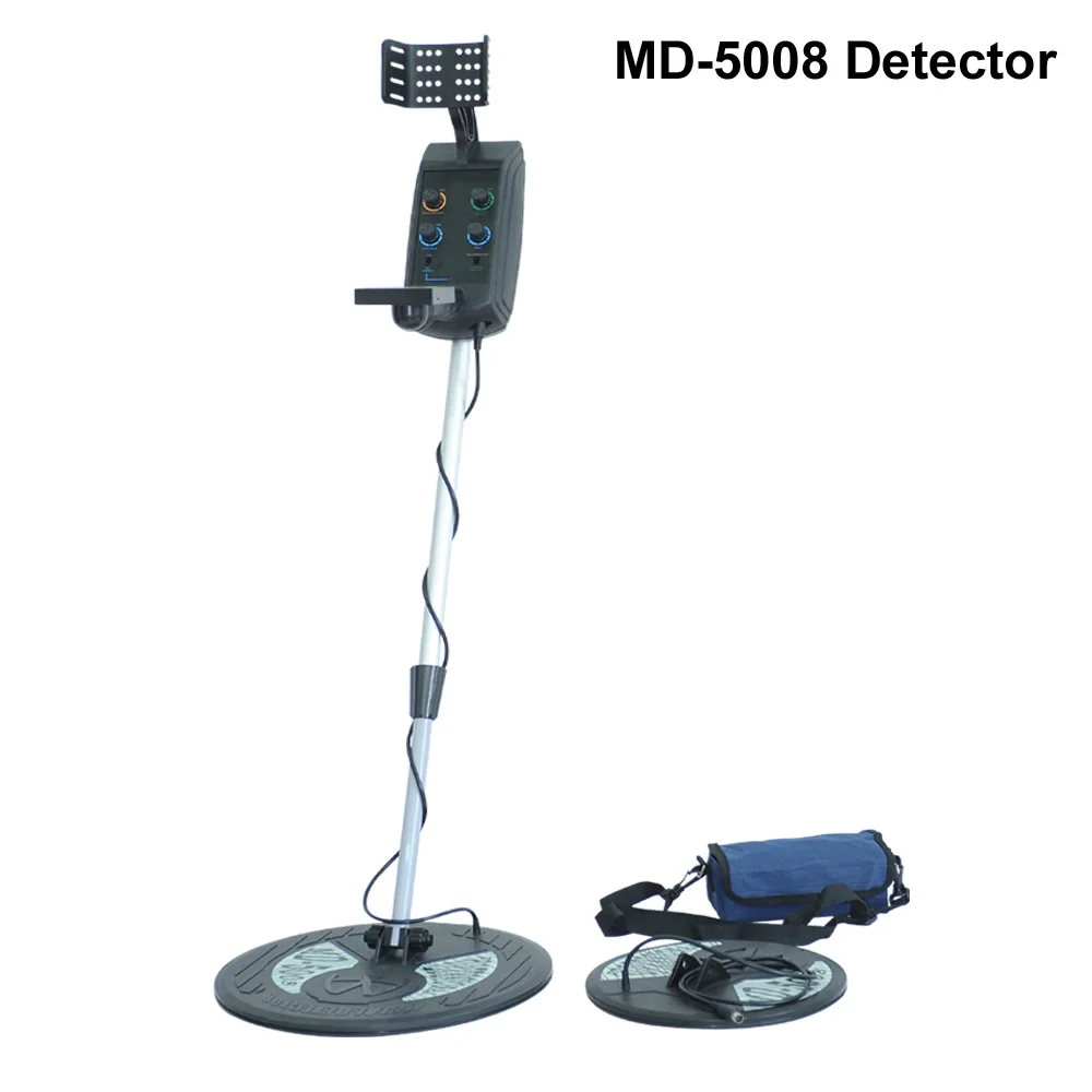 

MD-5008 Underground Treasure Metal Detector Max detection depth3.5m Two Coils Included