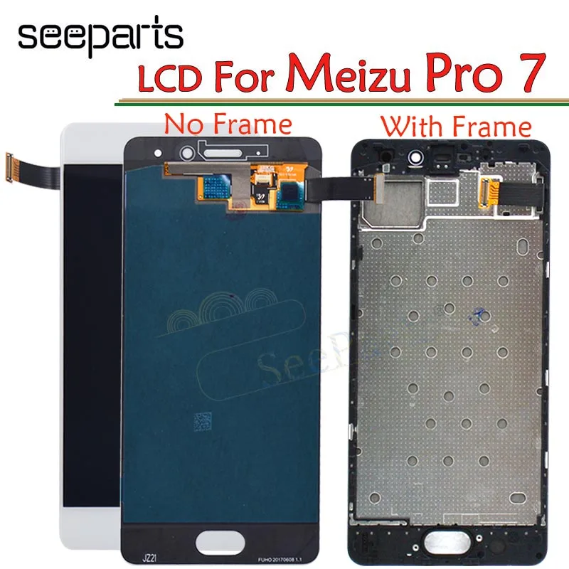 Goedkoop Nieuwe Meizu Pro7 Pro 7 Lcd Touch Screen Digitizer Vergadering M792M M792H Screen Vervanging Voor 5.2 \