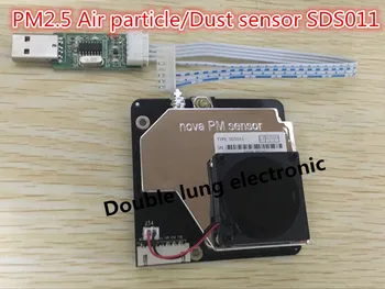 

5pcs/lot SDS011 PM2.5 laser sensor Particulate matter sensor, digital output with USB cable included