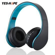 YES-HOPE Wireless Headphones Bluetooth Headset Stereo foldable Sport Earphone Microphone Gaming Cordless Auriculares Audifonos