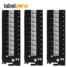 30 упаковок/лот tze231 черный на белом совместимый с Brother p сенсорный принтер tze-231 tz231 TZ-231 tze лента этикеток кассета