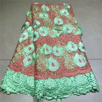 

African Lace Fabric 2019 High Quality Lace African Guipure Cord Lace Embroidery Nigerian Wedding Lace Fabric