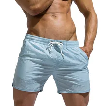 Мужские новые летние спортивные быстросохнущие повседневные свободные пляжные штаны, мужские летние спортивные плавательные пляжные шорты A3049