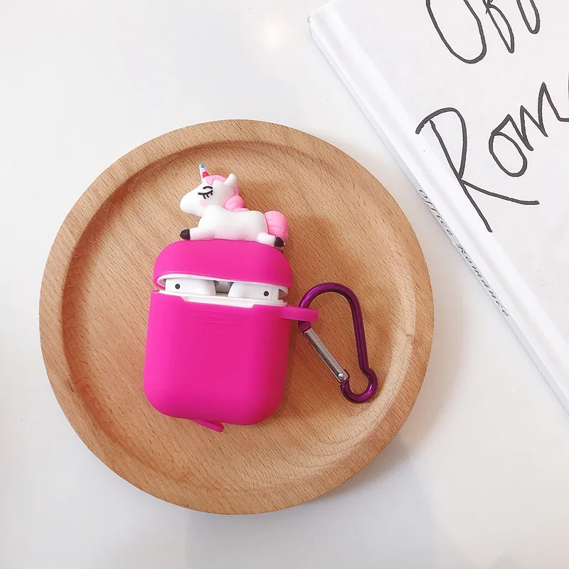 TPU Silicone Bluetooth Wireless Earphone Case For AirPods