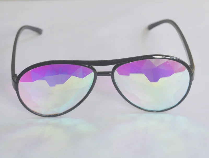 

Black Classic kaleidoscope glasses Fashion Kaleidoscope glasses