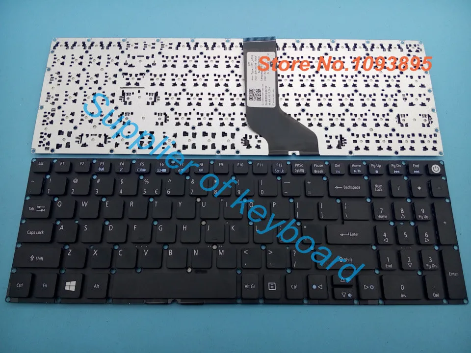 Новая английская клавиатура для ноутбука Acer Aspire E5-774 E5-774G ES1-523 ES1-523G ES1-533 ES1-533G F5-521