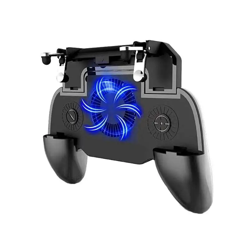 

ALLOYSEED Games Pads Power Bank Heat Dissipation Cooling Fan Gamepad Joystick Hand Grip for Phone PUBG Gamepads Dropshipping