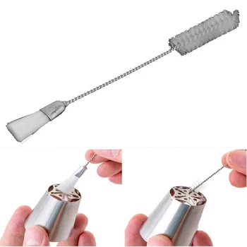 

Ankoow 2PCS Icing Piping Nozzles Cleaning Brush Tools Cookies Fondant Professional Cake Decorators for the Kitchen Baking