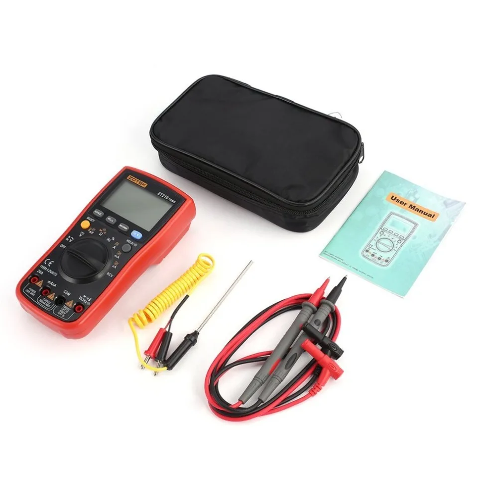 ZT219 тестер цифровой richmeters rm409b multimeter мультиметрмультиметр mastech транзисторов esr meter