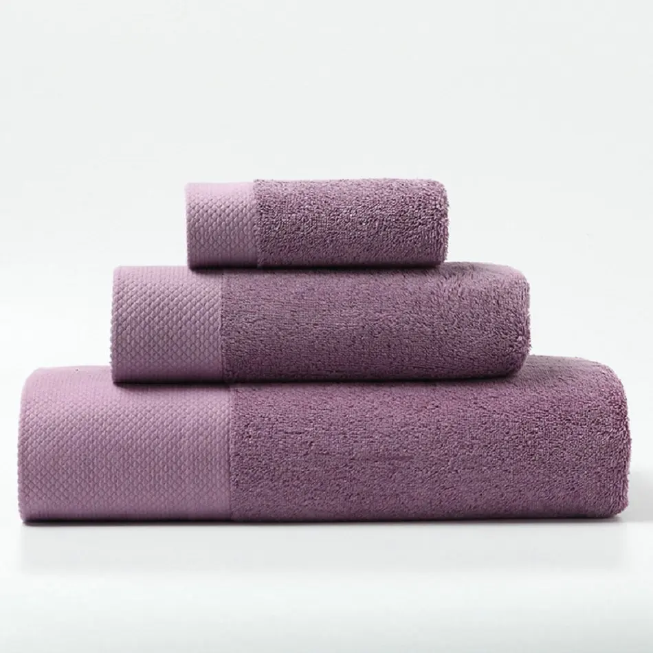 5 звезд Отель хлопок банное полотенце для лица полотенце для рук для взрослых быстросохнущее высокоабсорбирующее 32x32/80x40/160x80 см Размер - Цвет: purple