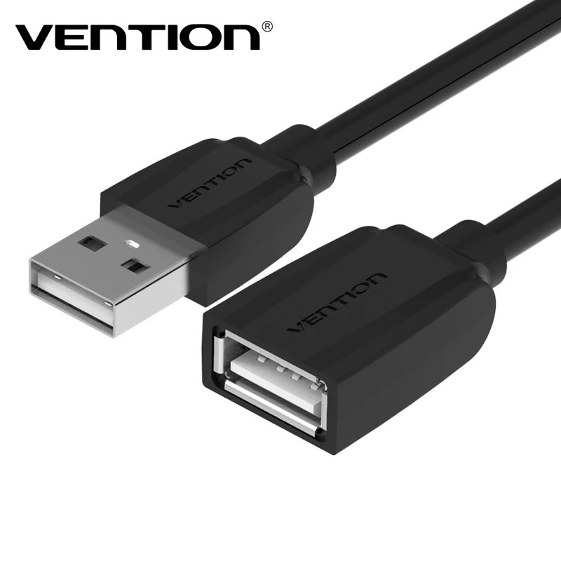 Vention USB 2,0 Выдвижная кабель мужчин и женщин провода расширение передачи данных для настольных компьютеров мобильные телефоны