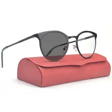 Модные очки для чтения "кошачий глаз", солнцезащитные очки, фирменный дизайн, металлическая полная оправа, винтажные солнечные фотохромные женские очки для чтения FML