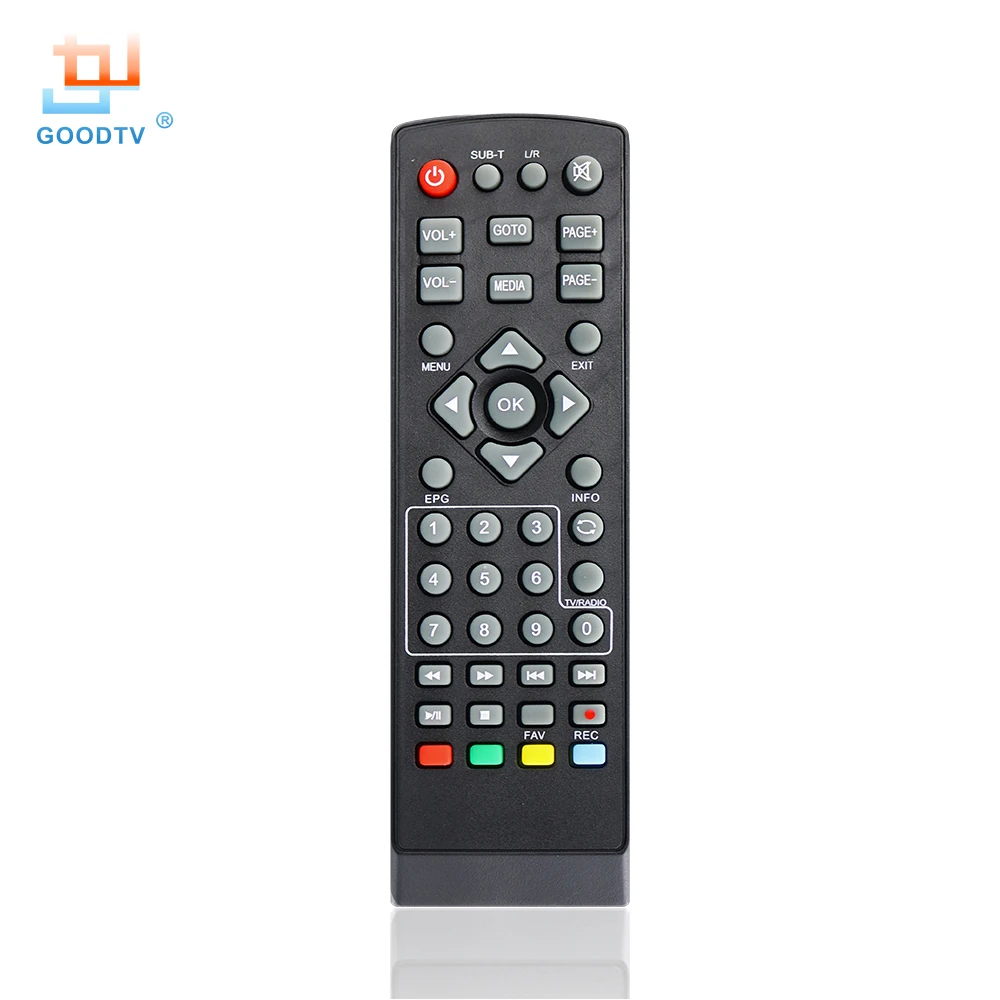 1 шт. удаленного Управление для DVB T2 Reciever ТВ коробка телеприставки Новый дизайн
