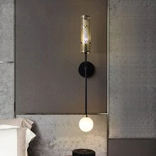 Nordic Ins wall lamp LED Wall Sconces Bedside Living Room Aisle Bedside Bedroom Bathroom Lamp Iron Wall Sconce Light Fixture modern nordic solid wood led rotated wall lamp bedside night light bedroom living room aisle sconce light fixture wall decor art
