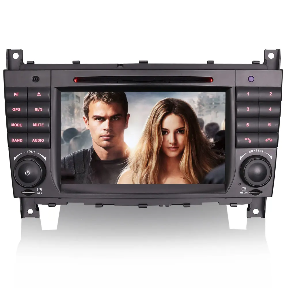 7 &quotAndroid 9 0 OS автомобильный DVD Мультимедиа Навигация GPS радио для Mercedes Benz clk класс
