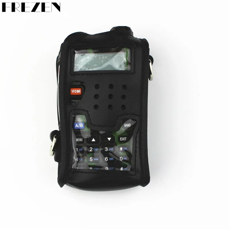 Baofeng Radio Leather Pouch Soft Case For Walkie Talkie radios BAOFENG UV-5R UV-5RA UV-5RE Plus прямая поставка 1 шт регулятор громкости замена для baofeng uv5r uv 5ra 5re series