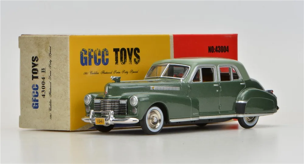 GFCC игрушки 1:43 1941 Cadillac Fleetwood серия Sixty модель автомобиля из специального сплава