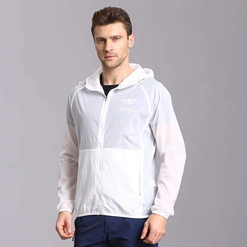2018 Sun Protective Jacket Men Quick Dry Waterproof Windproof Sunscreen
