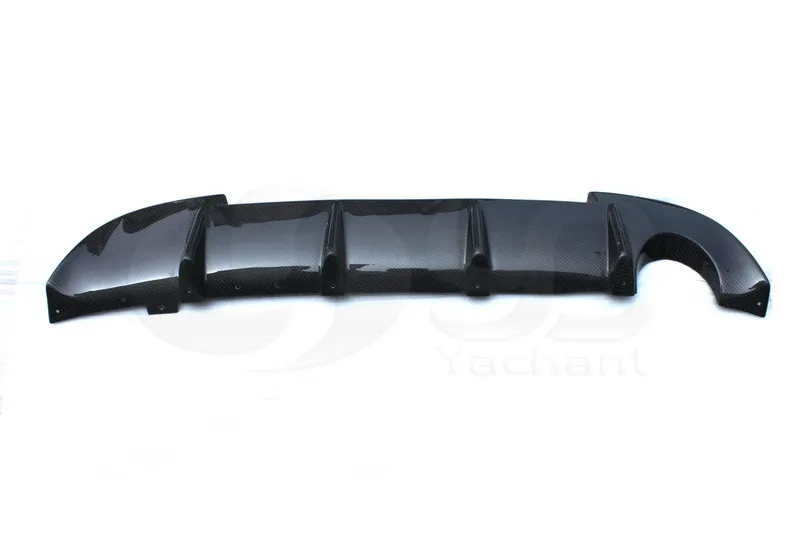 05-07 Mitsubishi Evolution EVO 9 JDM OEM Style CF Rear Bumper Diffuser (1)