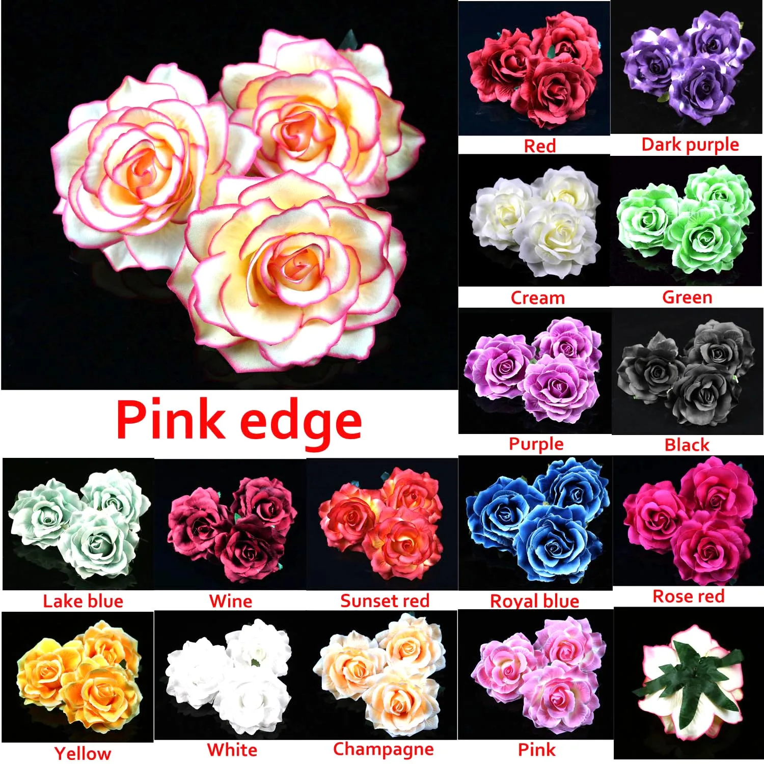 20PCS/lot 12cm Artificial Roses Flower Heads Bulk Velvet rose Wedding Rose Fake flowers Multiple color 20PCS/lot 12cm Artificial Roses Flower Heads Bulk Velvet rose Wedding Rose Fake flowers Multiple color
