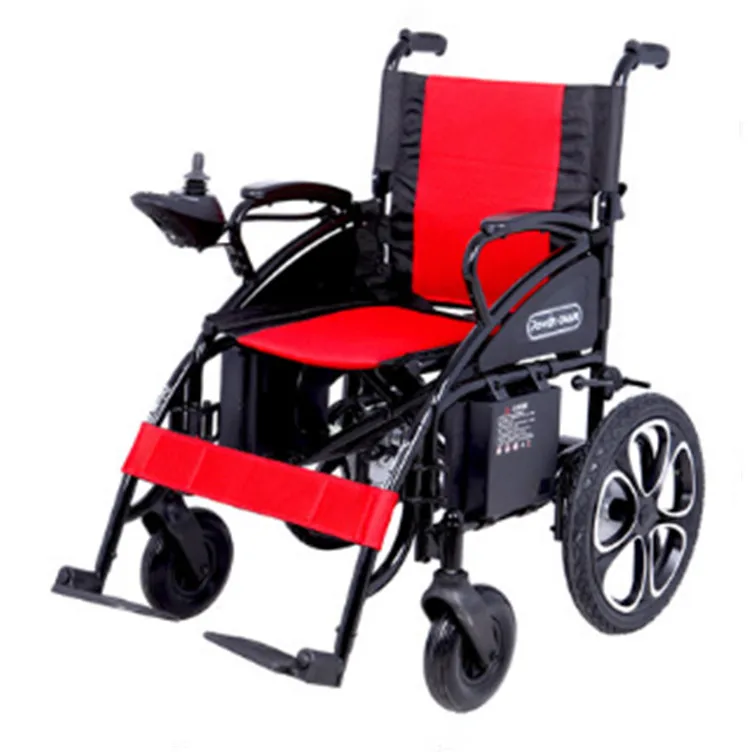  High quality foldable safety electrical wheelchair for handicapped
