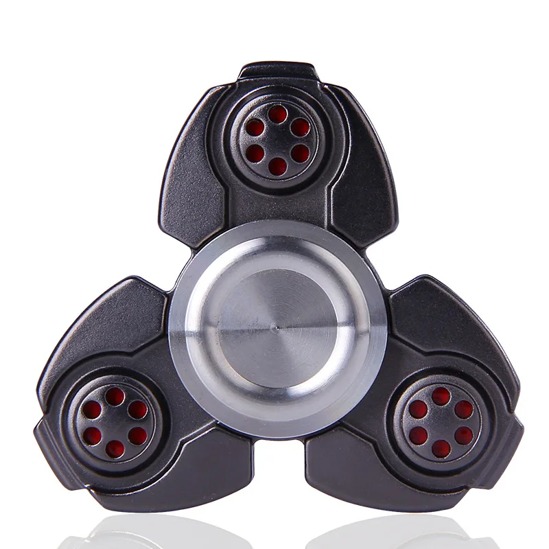 

Supology UFO Anti Stress Tri Finger Fidget Spinner Metal 2017 EDC Fidget Toys Hand Spinner For Autism and ADHD
