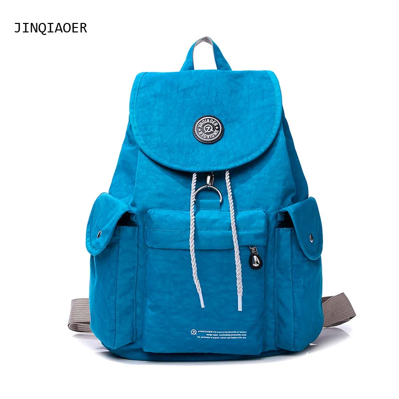 

2017 multicolor Women Backpack High Quality Cute Nylon Backpacks Female School Bags For Teenagers travel Bags Mochila