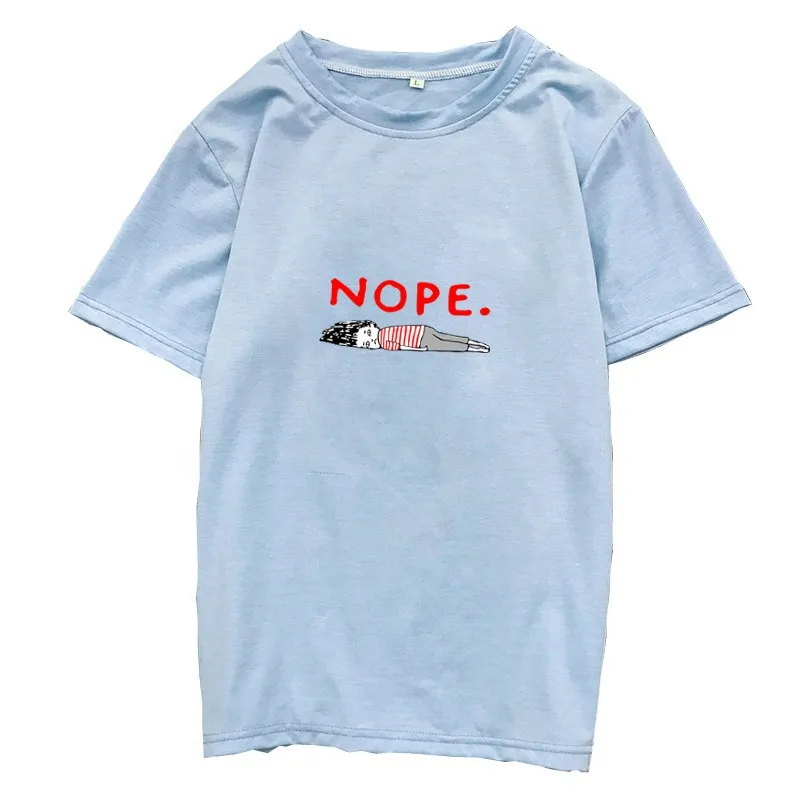 

20198 Summer Women's T Shirt Funny Cartoon Print Casual Harajuku Cotton Short Sleeve O-Neck Korean Style T-Shirt Tops Tee Shirts