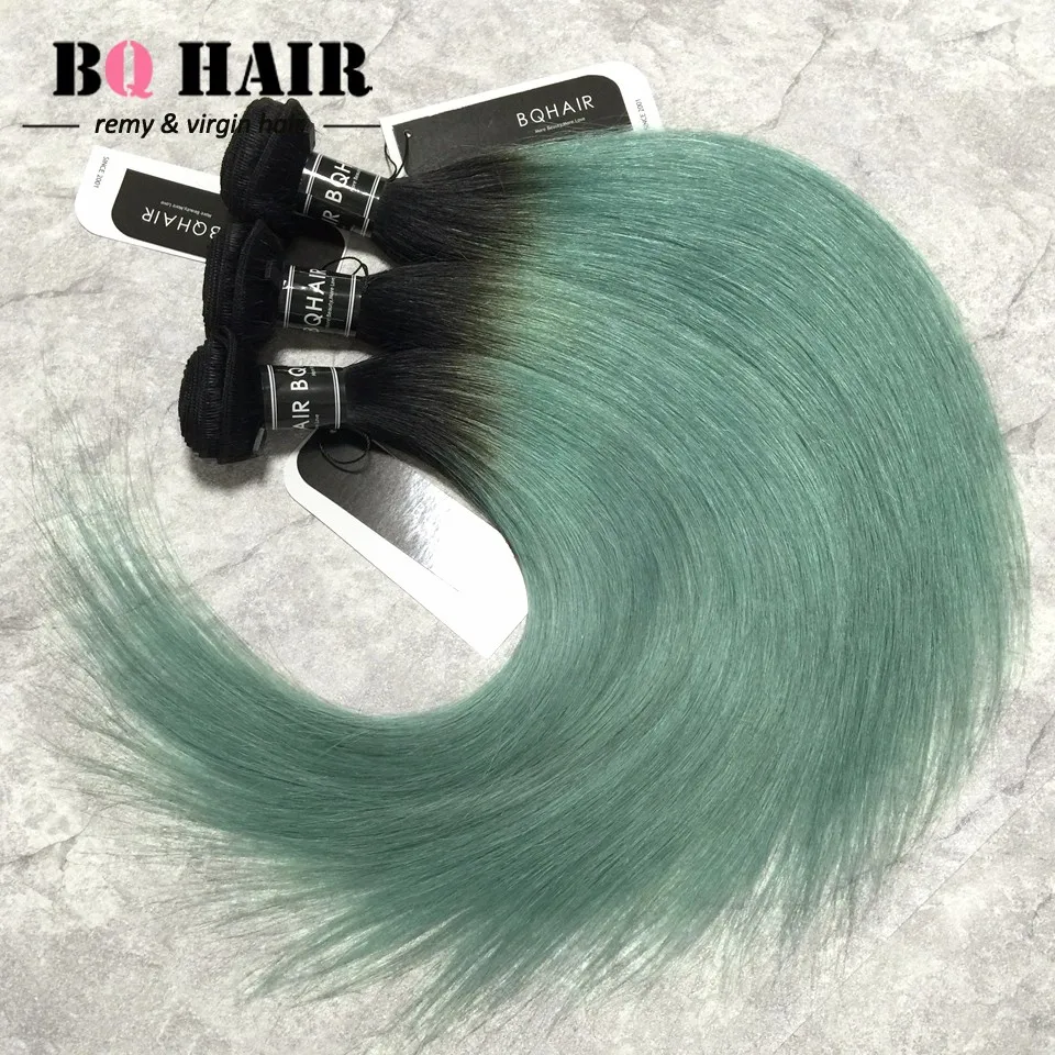 onbre color straight human hiar Brazilian Malaysia Peruvian virgin hair weave bundles extensions   (28)