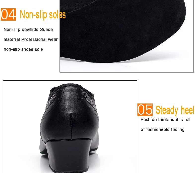 20161227_181004_058Standard Dance Shoes Brand Men Modern Genuine Leather Latin shoes Adult Wear-resisting Non-slip Snakeskin Dancing Sneakers 9019