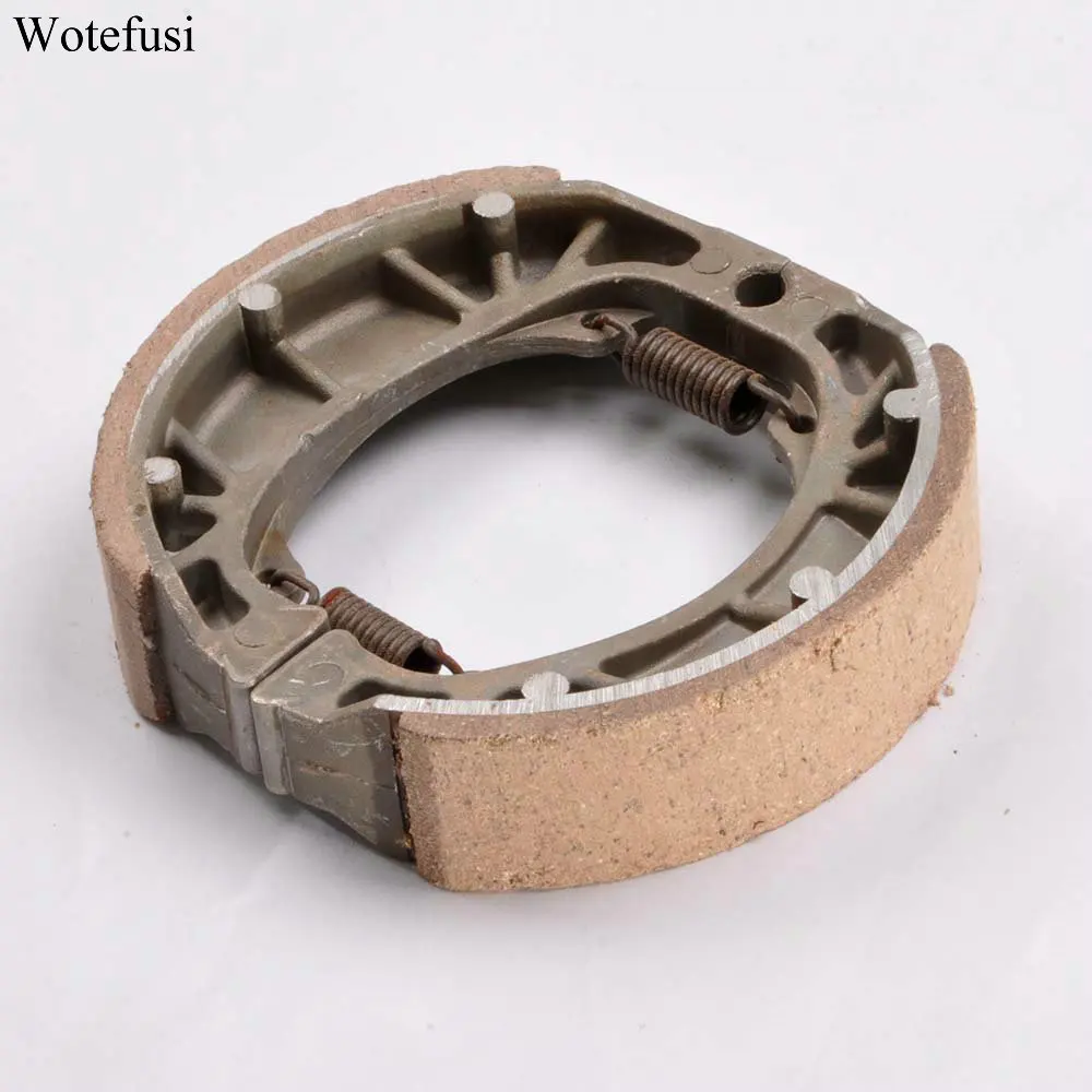 

Wotefusi For 105mm Rear Drum Brake Shoes Pad GY6 50CC 125CC 150CC Moped Scooter Parts [PX97]