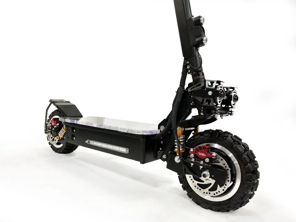 Discount JS 60V 3200W 11inch Powerful Electric Scooter Brushless Motor Foldable Hoverboard Multifunction Unisex CE Koowheel Skateboard 11