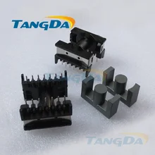 Tangda ETD34 катушка сердечника 7+ 7pin 14p магнитный сердечник+ скелет PC40 мягкий ферритовый трансформатор с сердечником горизонтальный