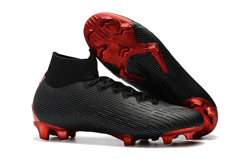 

Wholesale New 2019 ZUSA Superfly VI 360 Elite FG Soccer Shoes Mens High Ankle Outdoor Football Boots Soccer Cleats