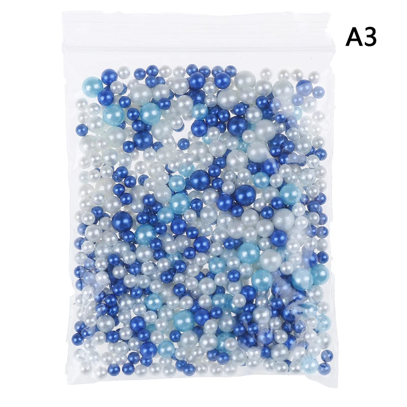 15g Fishbowl Beads Slime Supplies DIY Glitter Pearls Slime Filler Fluffy Decoration Color Gradient Slime Accessories - Цвет: 3