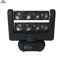 Moving 100w LED Moving Head Gobo Light Led Dmx 512 Control Dj Diso 8 Eyes Spider Moving Heads Light 4-in-1 Beam Led Stage Lights moving objects databases