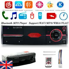 MP3 плеер автомобильное радио AUX аудио AM/FM SD Bluetooth стерео плеер
