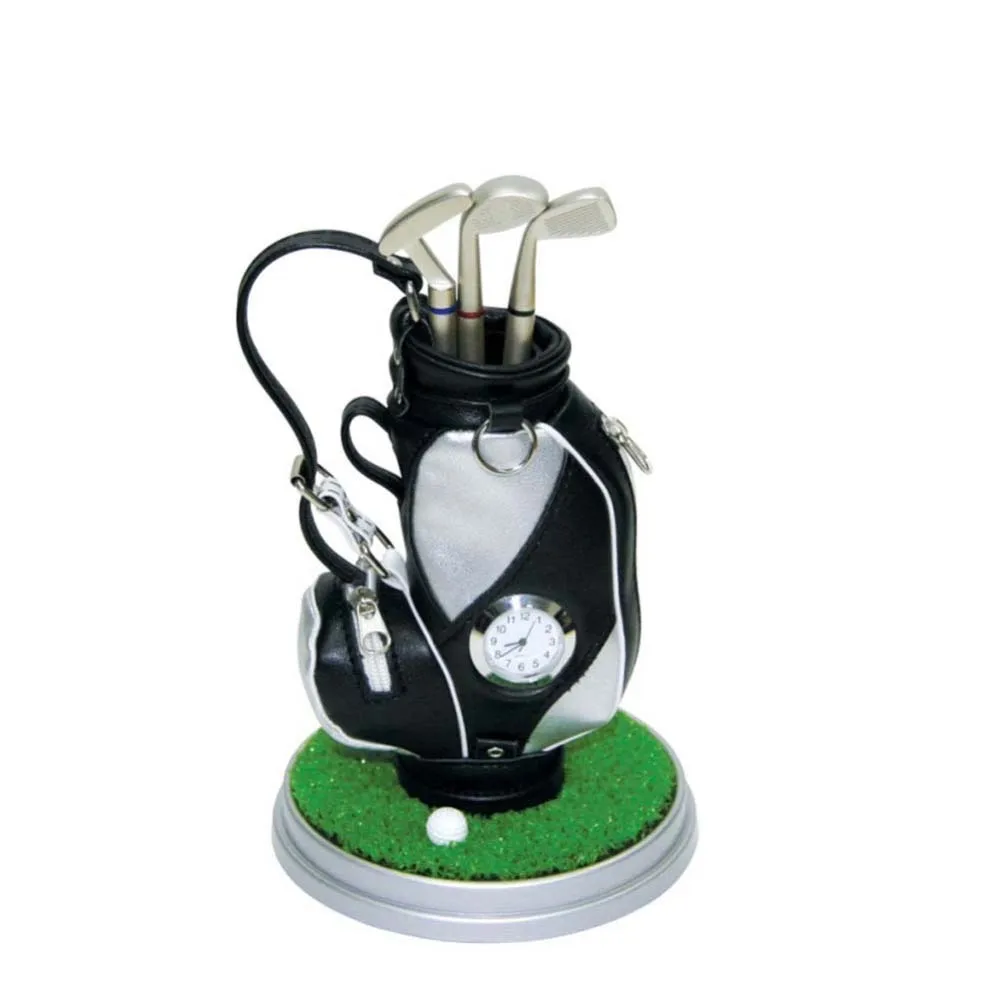 Creative Perfact Golf Present Golf Pen Holder Golf Bag three Ballpoints