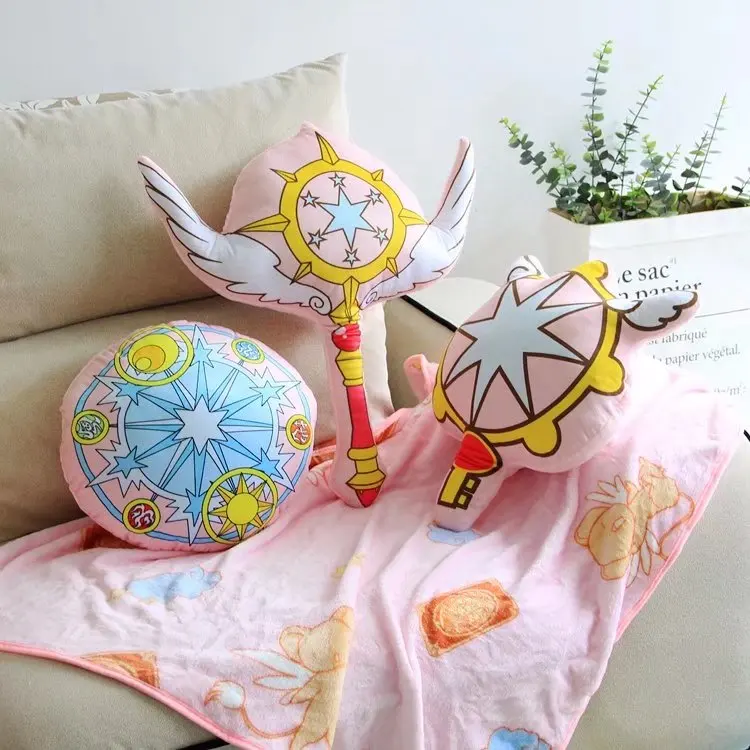 IVYYE Cardcaptor Сакура аниме плюшевые вещи интимные аксессуары plushdoll мягкие пушистые теплые мягкие игрушечное одеяло кровать пледы одеяло s