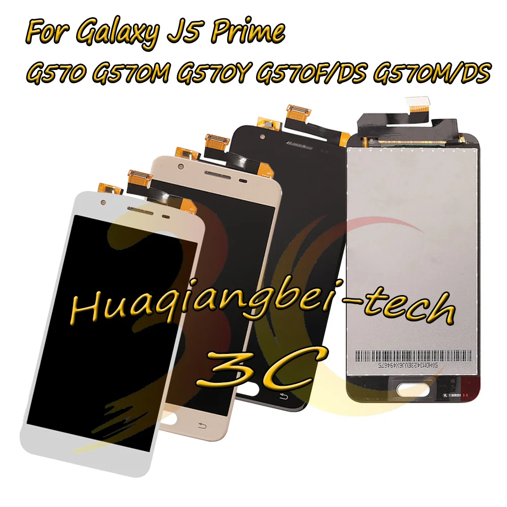 

For Samsung Galaxy J5 Prime G570 G570M G570Y G570F/DS G570M/DS Full LCD DIsplay + Touch Screen Digitizer Assembly 100% Tested