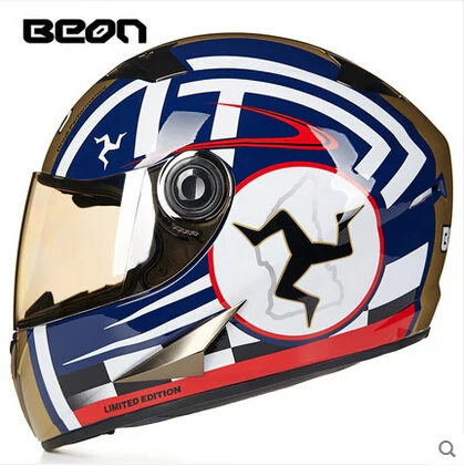 Beon бренд B500 Isle of man TT moto rcycle moto мотокросс шлем полный шлем Casco Capacete moto cicleta шлемы - Цвет: Style 12