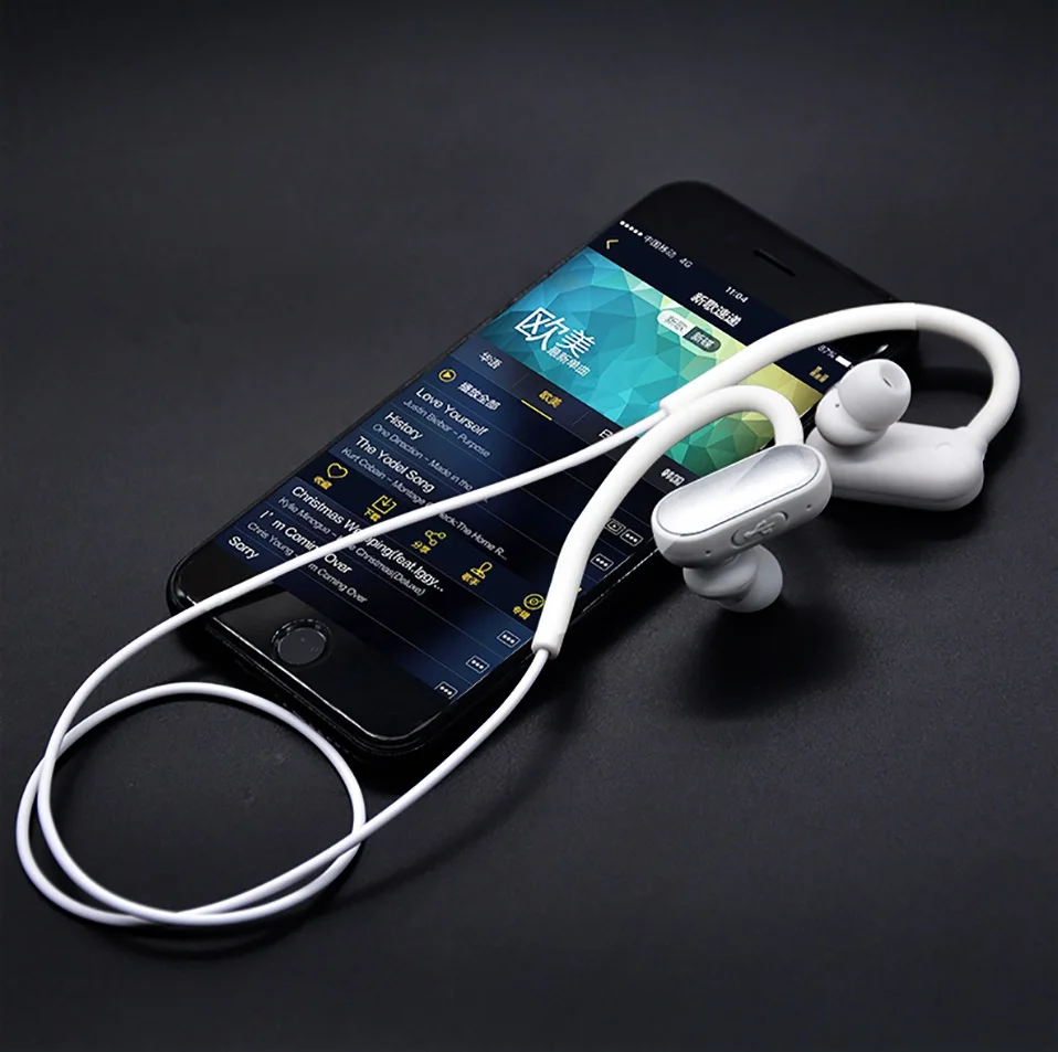 WhaY Wireless Stereo Headphones Bluetooth Stereo Bass In-ear Headset for iPhone X Samsung S6 Xiaomi Bluetooth Headphone with Mic (15)