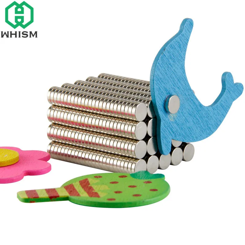 

WHISM 20-100pcs Refrigerators Magnets N35 Neodymium Magnet Mini Strong Powerful Rare Earth Magnets Strip Fridge Magnet Sticker