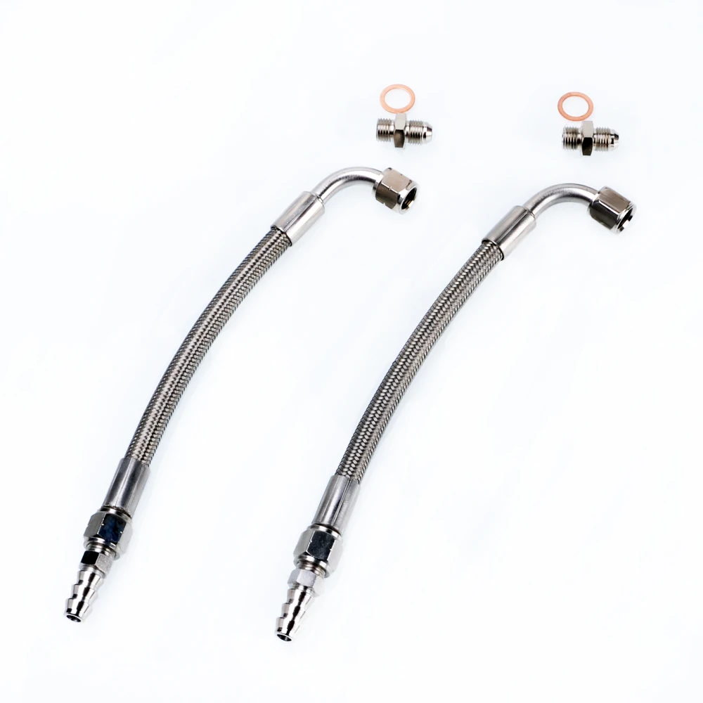 Kinugawa Turbo воды комплект шлангов 6AN M14x1.5mm для Garrett GT3071R GX3071R GT3076R