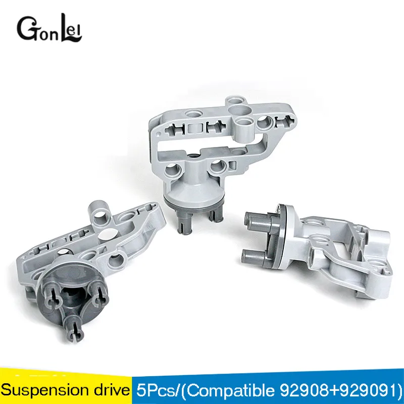 

NEW 5Pcs/Set TECHNIC Suspension Drive Parts/ Mechanical No.92908+92909 Compatible With Other Assembles Particles DIY Brick Set