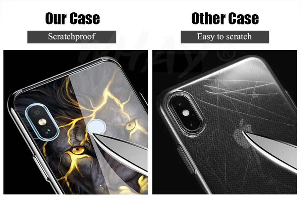 Fitted Case For Huawei Nova 3 Luxury Pattern Glass Coque For P20 Pro P Smart  Mate P20 10 Lite Honor 7 10 9 Lite Y6 2018 Cover   (10)